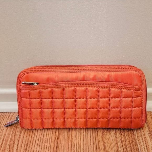 Lug Double Backflip Wallet Orange. - Picture 4 of 6